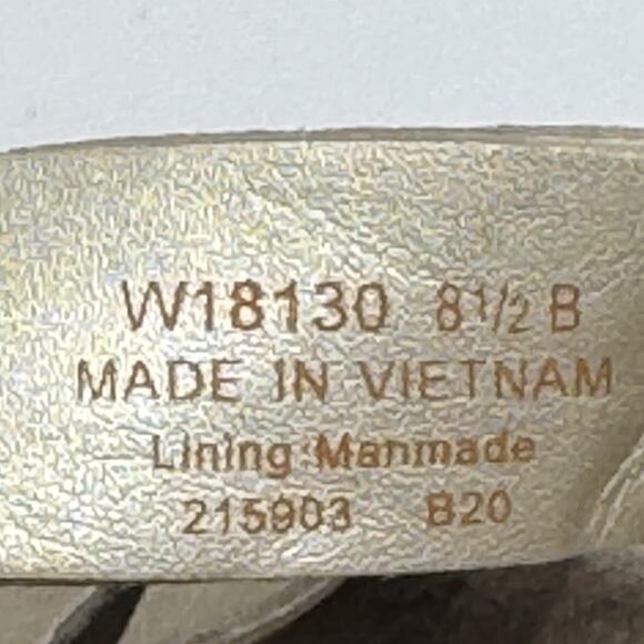 Cole Haan Original Grand Gold Metallic Leather Strappy Sandals Women’s Sz 8.5 - Picture 7 of 7